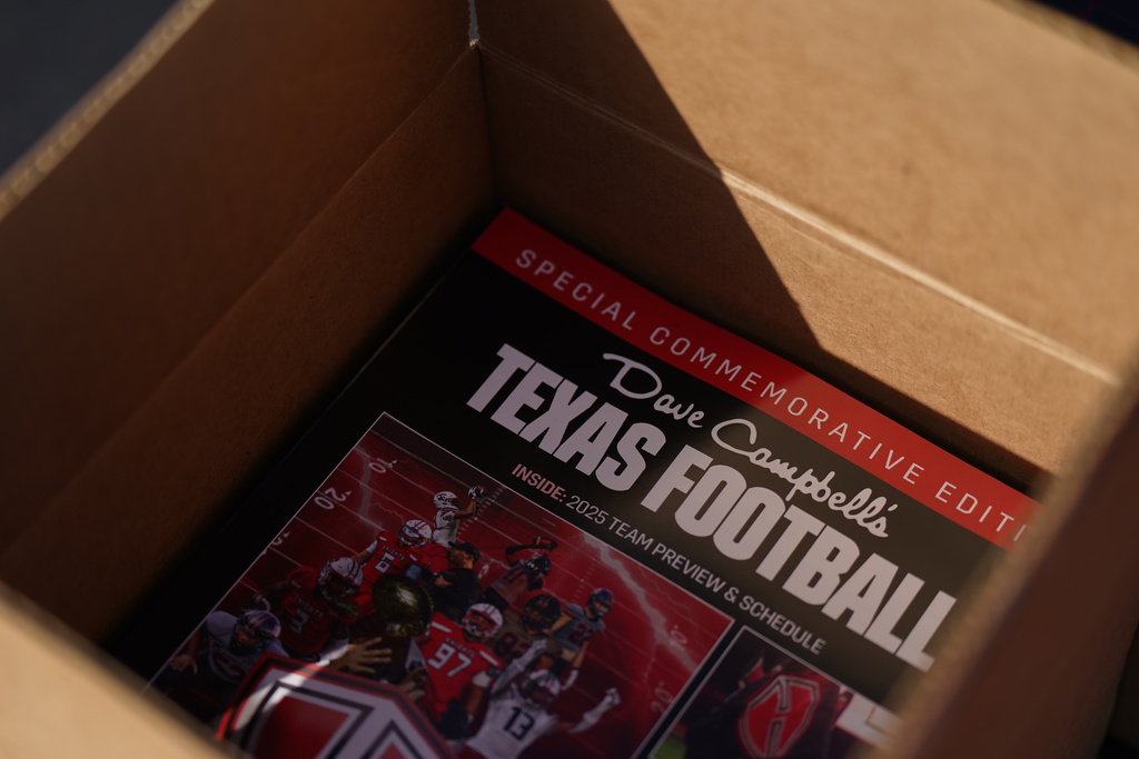 HHHS commemorative Dave Campbell's Texas Football magazine reveal 2025HHHS commemorative Dave Campbell's Texas Football magazine reveal 2025