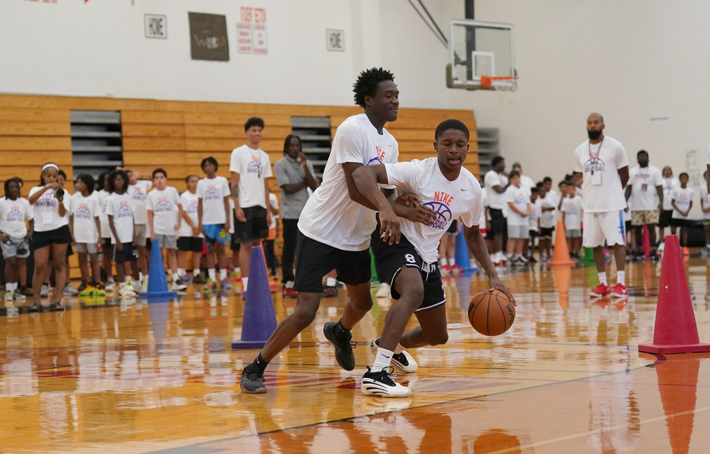 Campers at Royce O'Neale camp