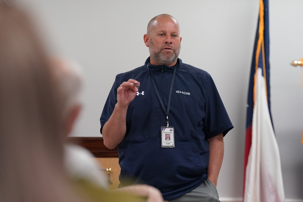 SHS coach Toby Foreman