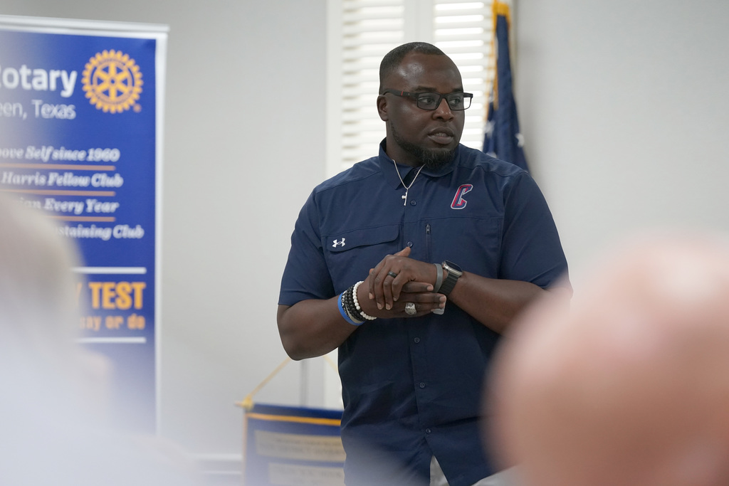 CHS coach Tyrell McCrea