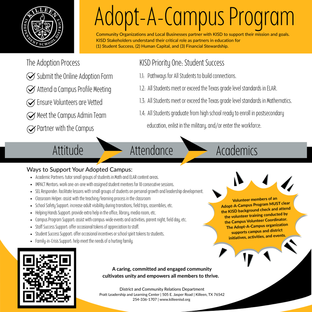 Adopt a campus program