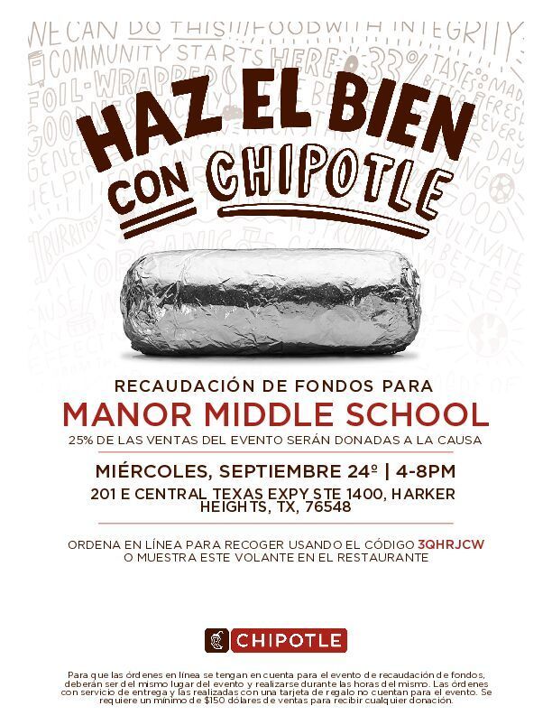 chipotle fundraiser