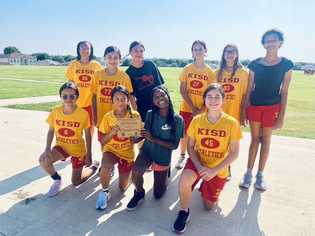 Cross Country Winners!