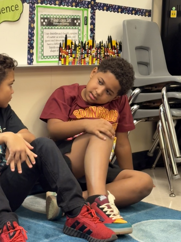 teacher leading discussion on empathy