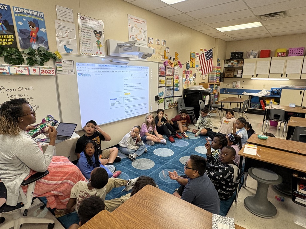 teacher leading discussion on empathy