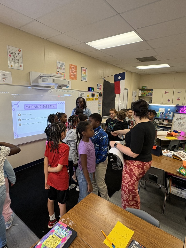 teacher leading discussion on empathy