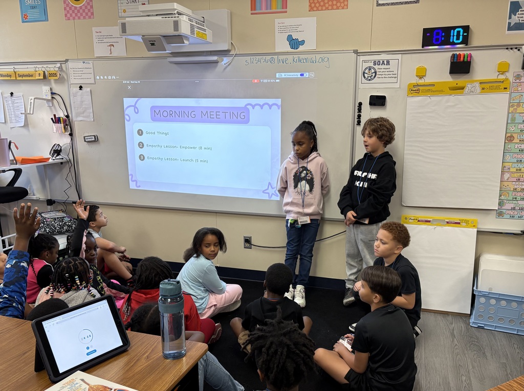 teacher leading discussion on empathy