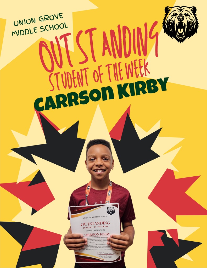 Outstanding Student of the Week