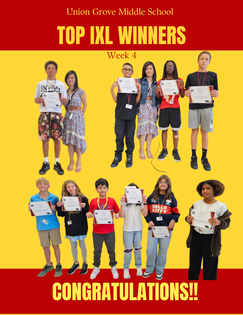 Congratulations to our Top 10 IXL