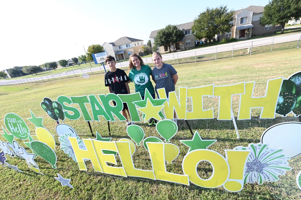 Start With Hello kindness week AMMS