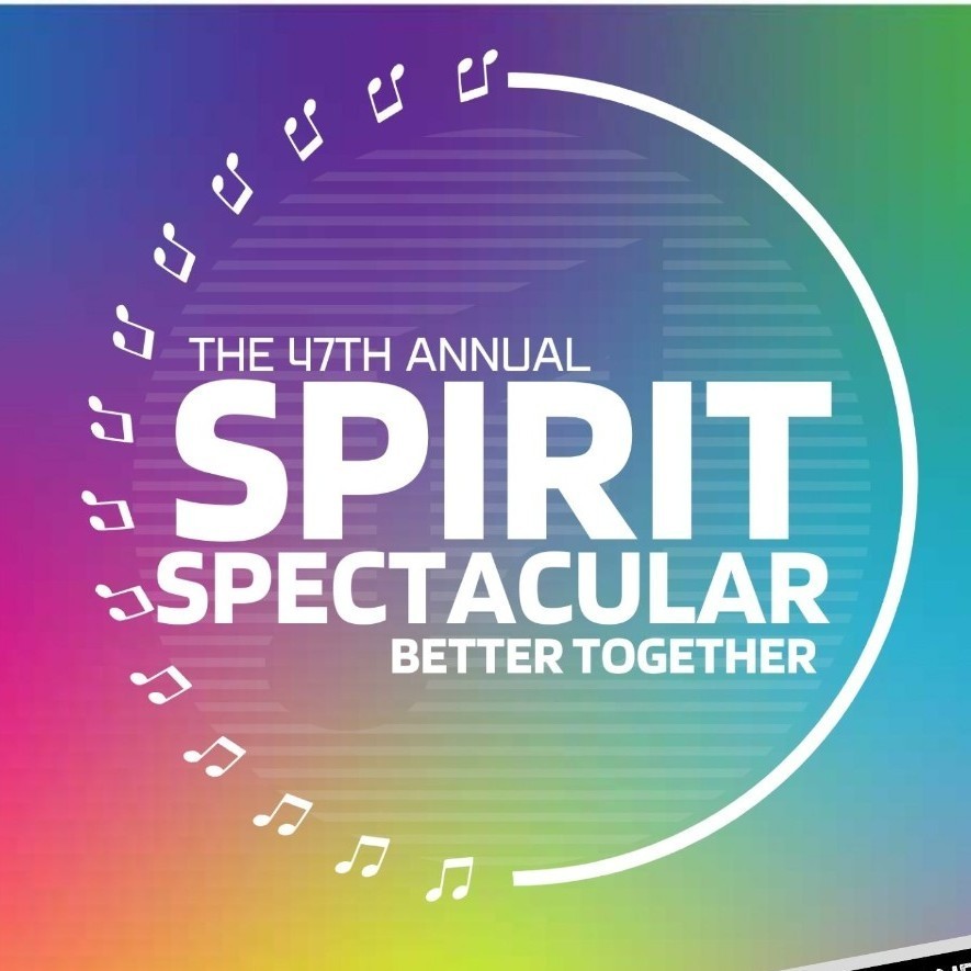 Spirit Spectacular 47 on rainbow background