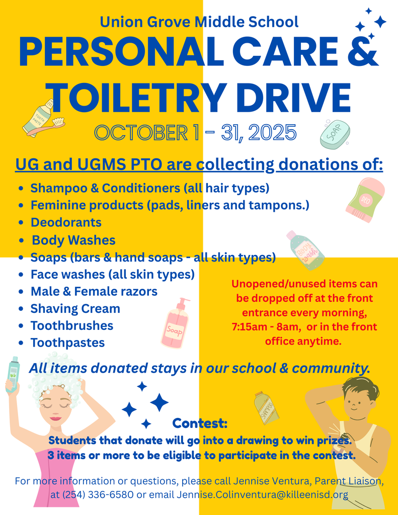 Toiletry Drive