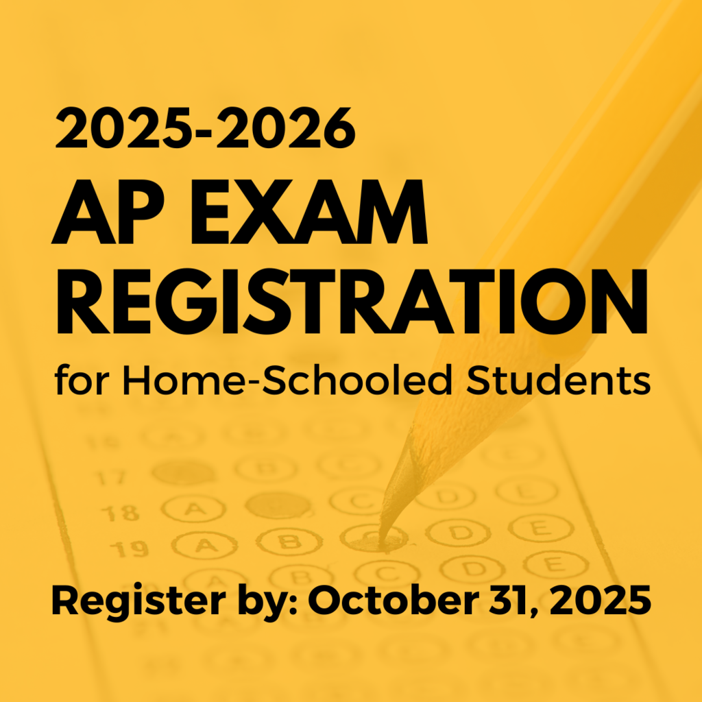 25-26 ap exam registration for home-schooled students