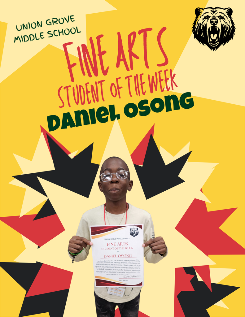 Congratulations Daniel Osong!