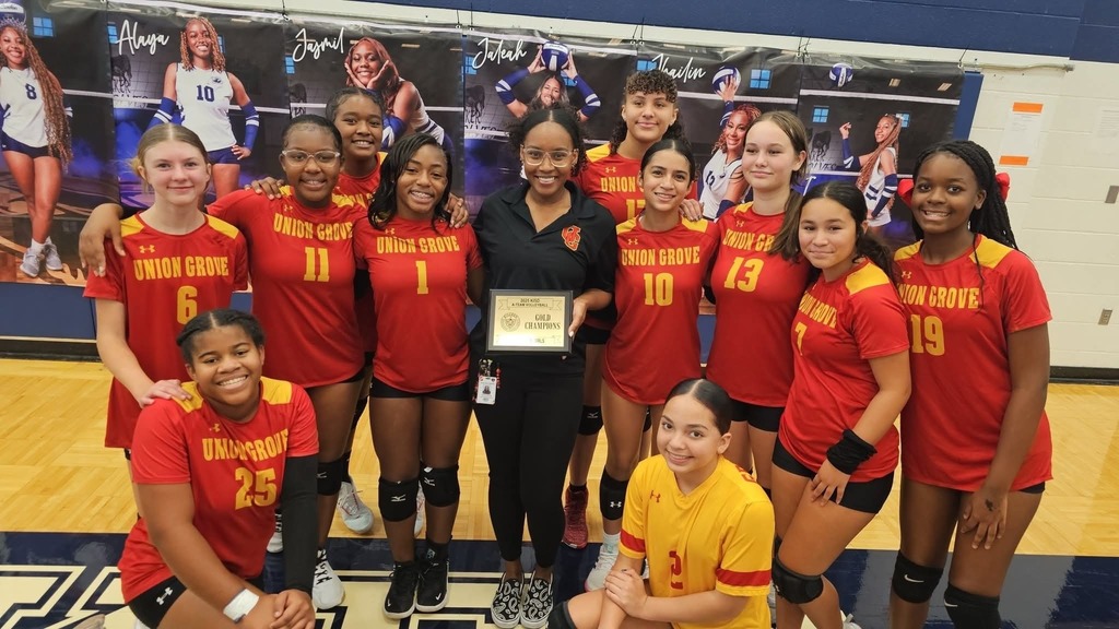 8th grade A Team Volleyball Champions