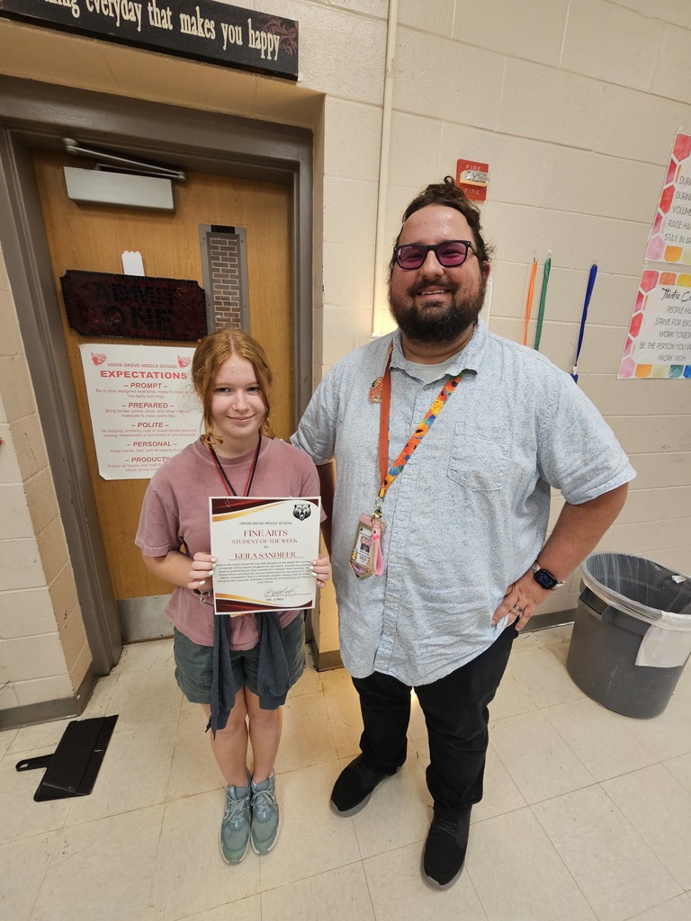 Keila Sandifer and Mr. Jones