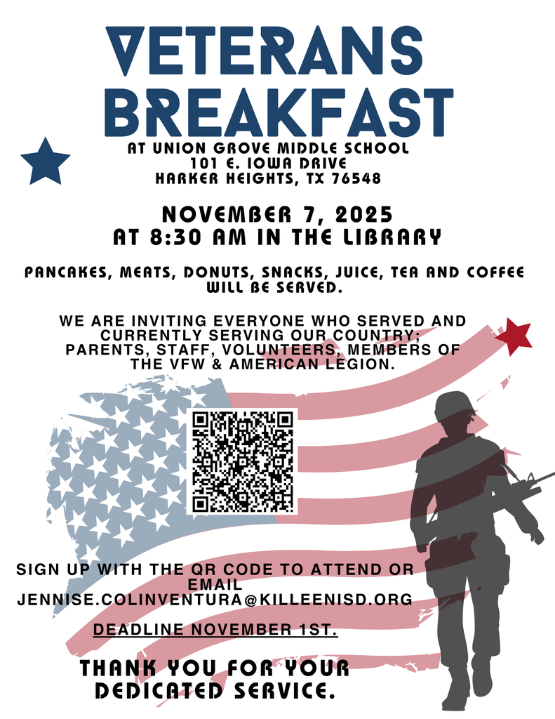 Breakfast for our Veterans and Active Duty Servicemembers