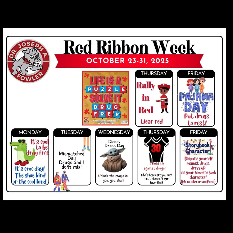 Red Ribbon calendar
