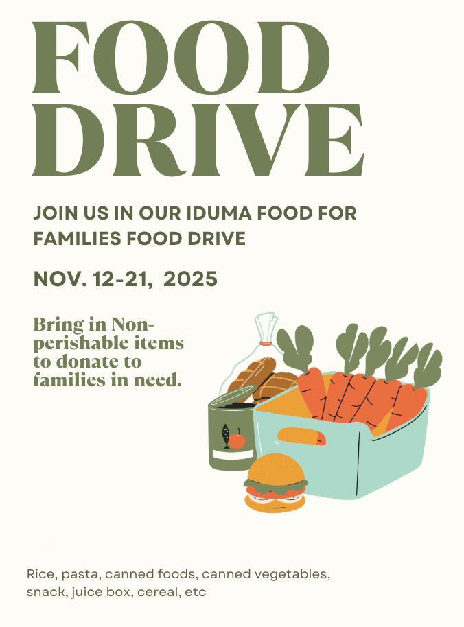 Food Drive Nov 12th-21st