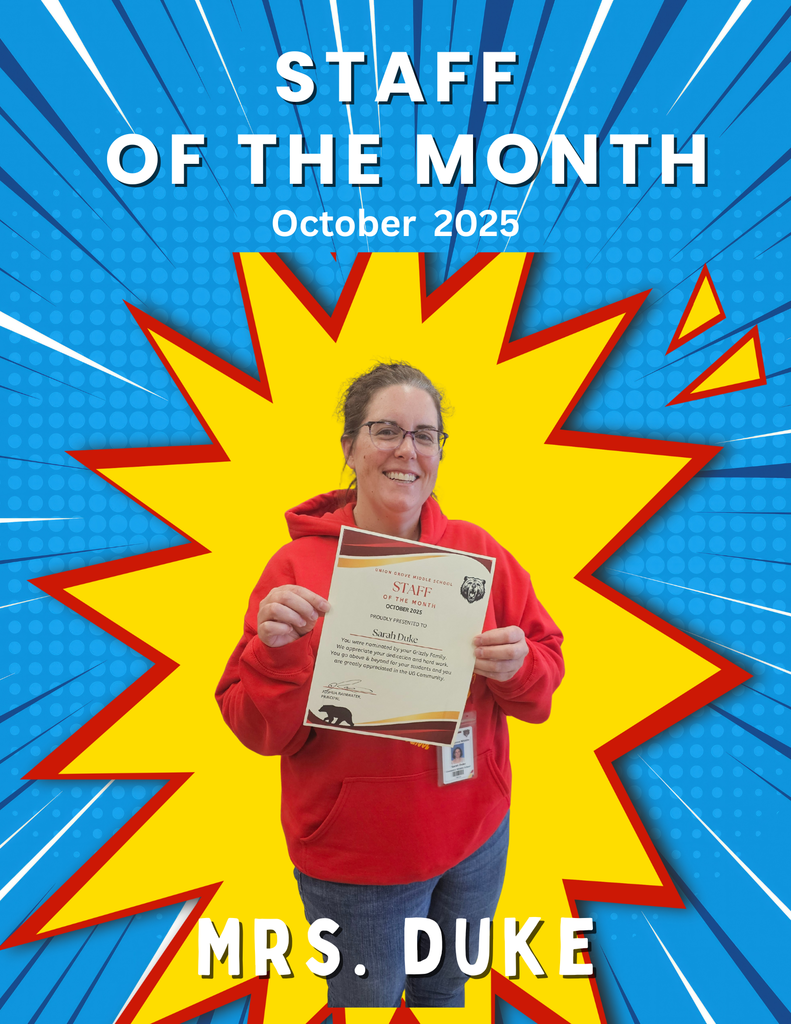 Staff of the Month, Mrs. Duke