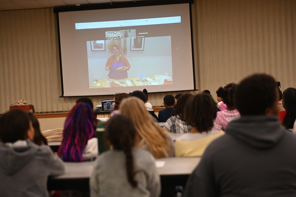 Reeces Creek ES baking bread