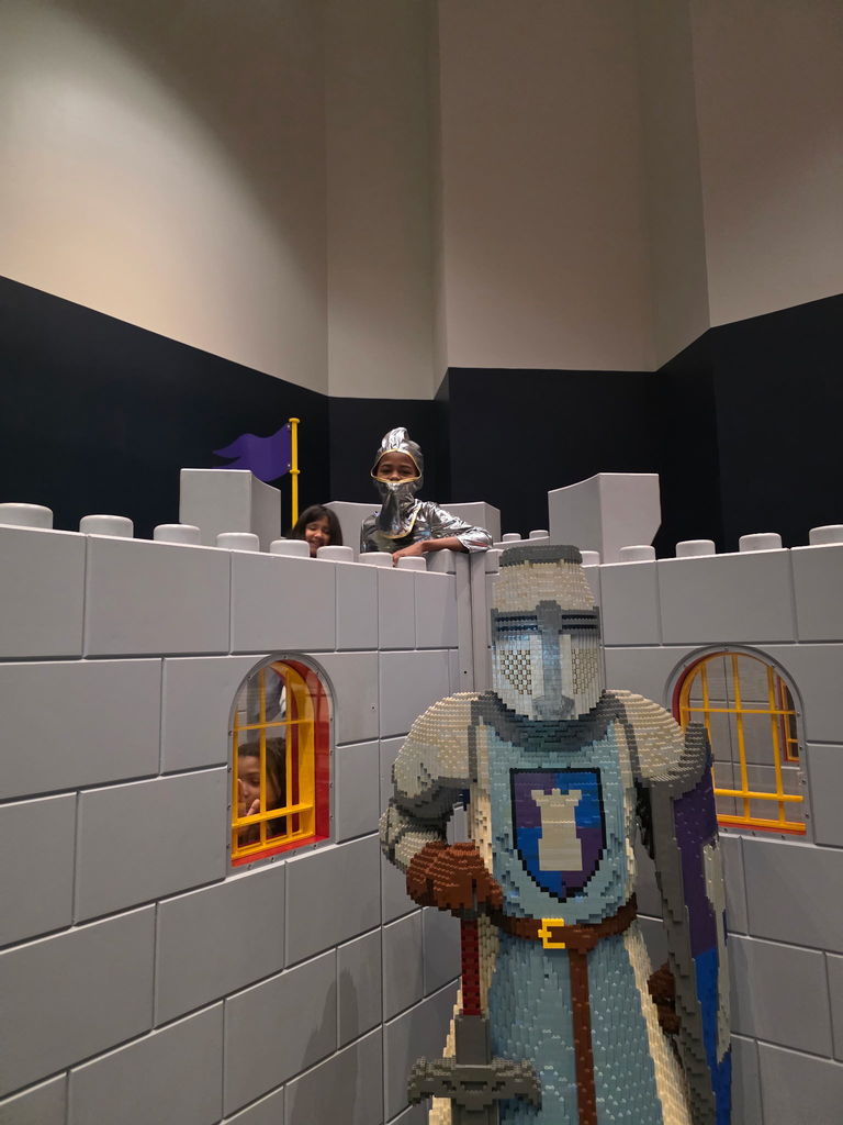 students exploring museum