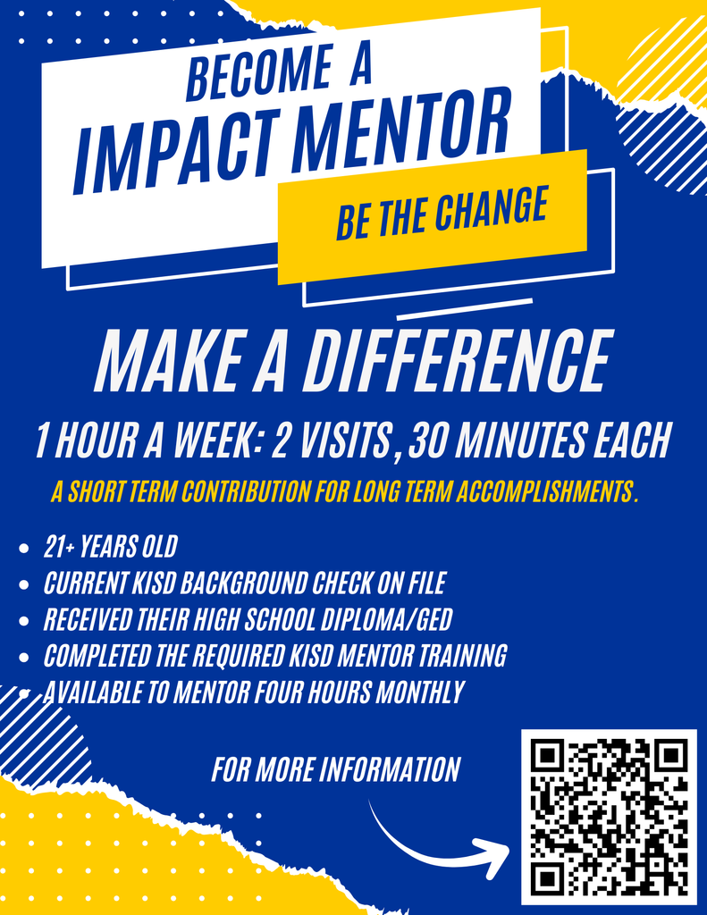 We are looking for adults that want to make a difference.