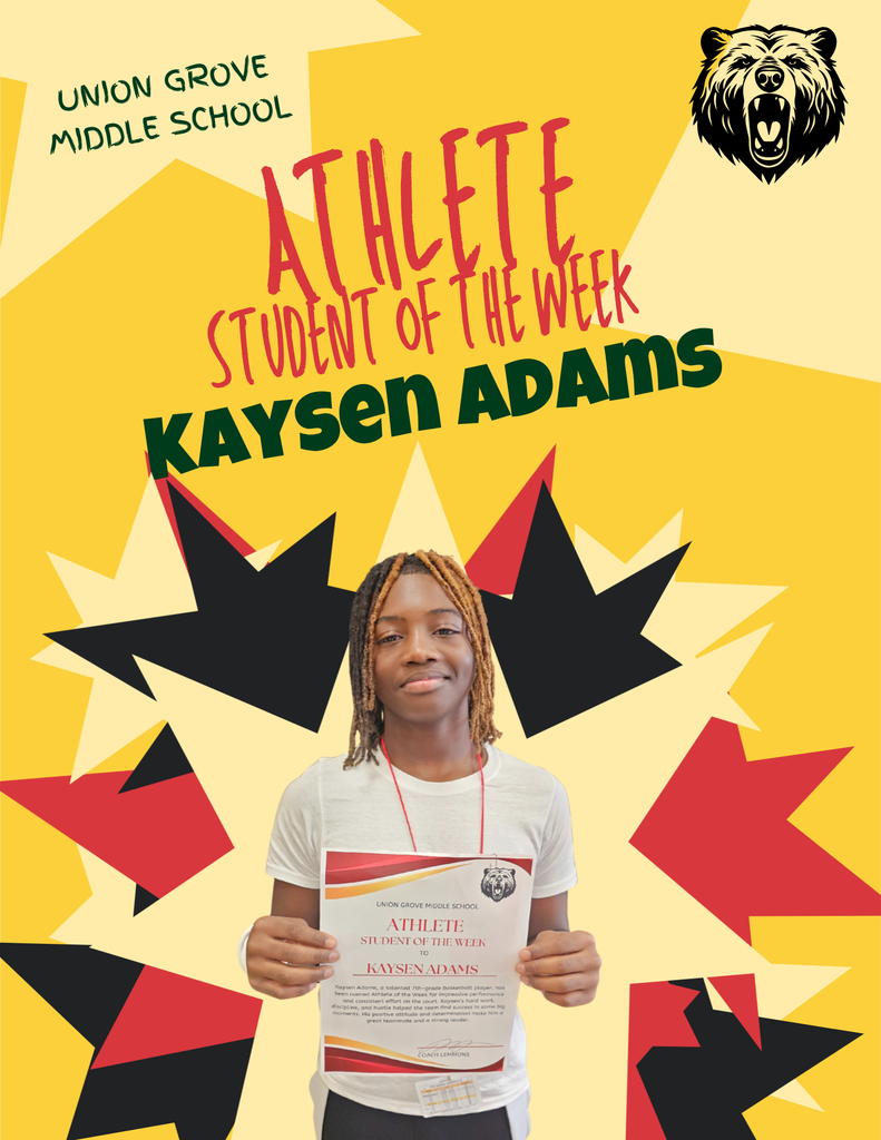 Athlete Student of the Week, Kaysen Adams