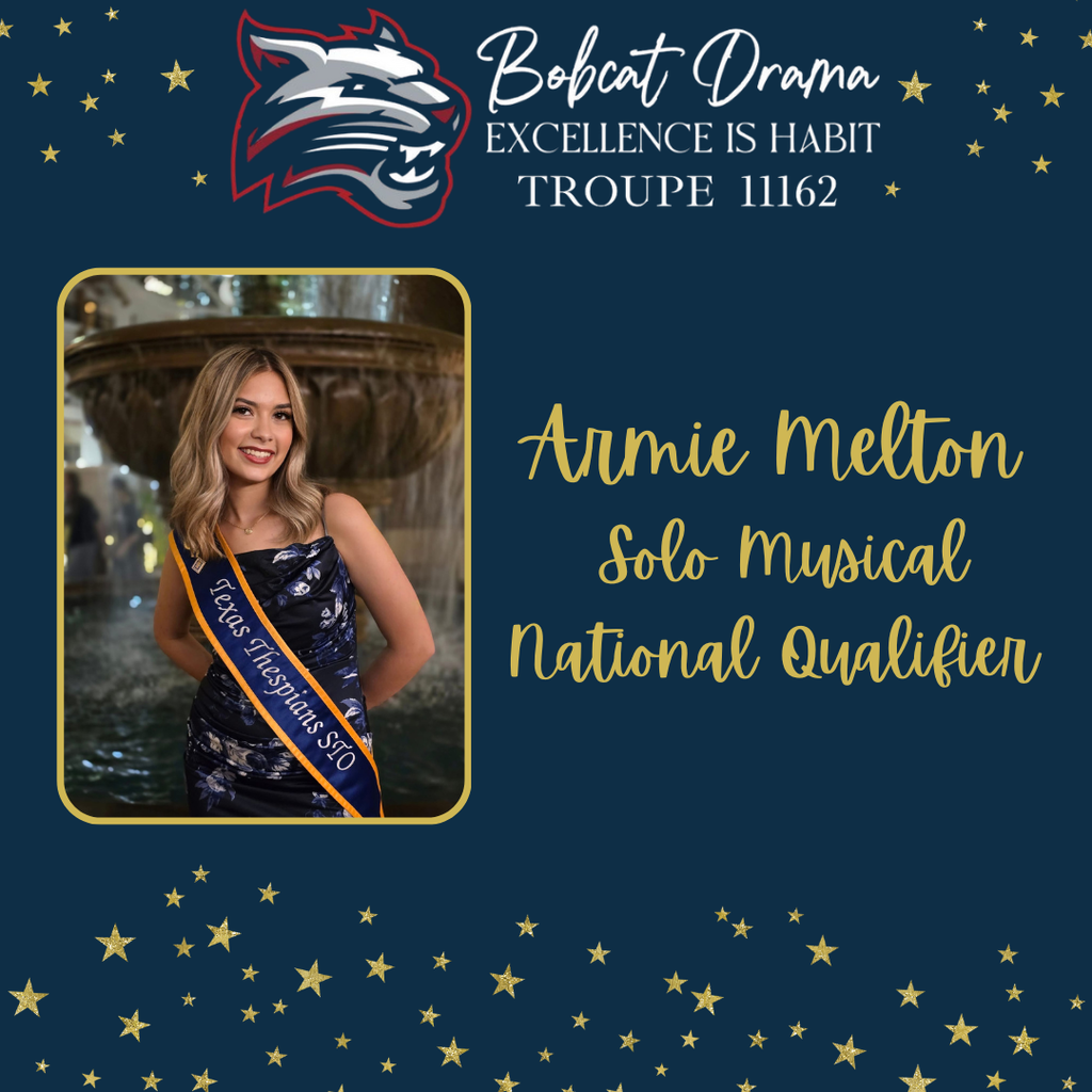 Texas Thespian State Festival Chaparral Bobcat Drama