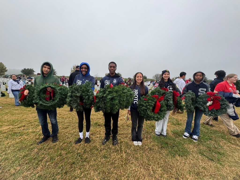 Student cadets from all five Killeen ISD Junior ROTC battalions participated Saturday in the annual Wreaths for Vets ceremony at the Central Texas State Veterans Cemetery. We are grateful for our 100-plus service-minded cadets and for the sacrifices of our fallen heroes.