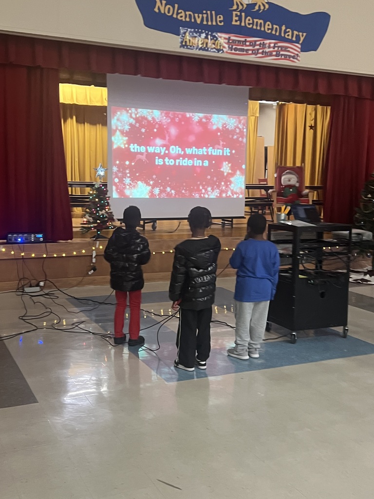 Students singing Karaoke