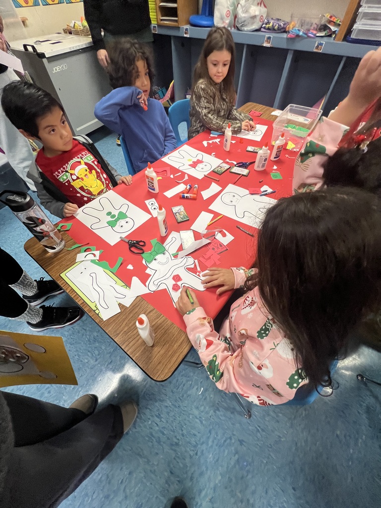 Students working on reading lesson.