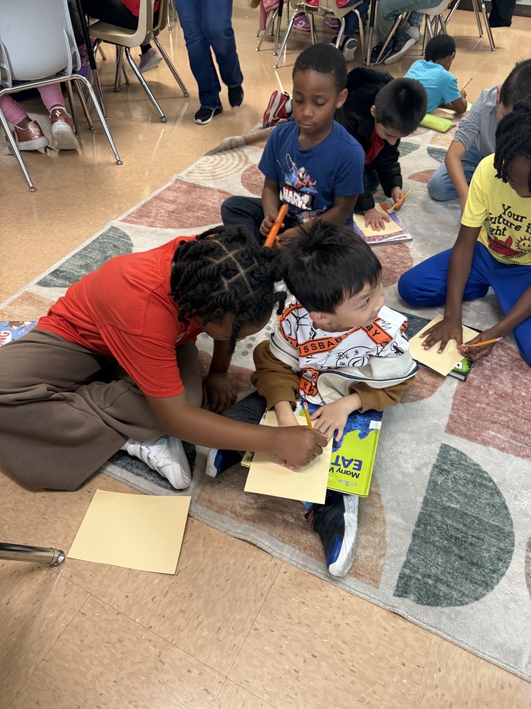 Students working together