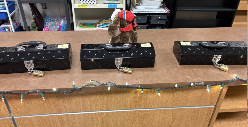 Students working together