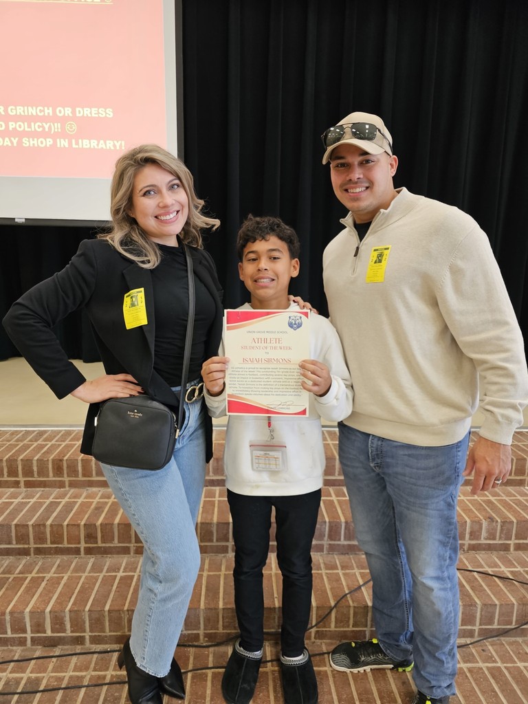 Isaiah with his parents