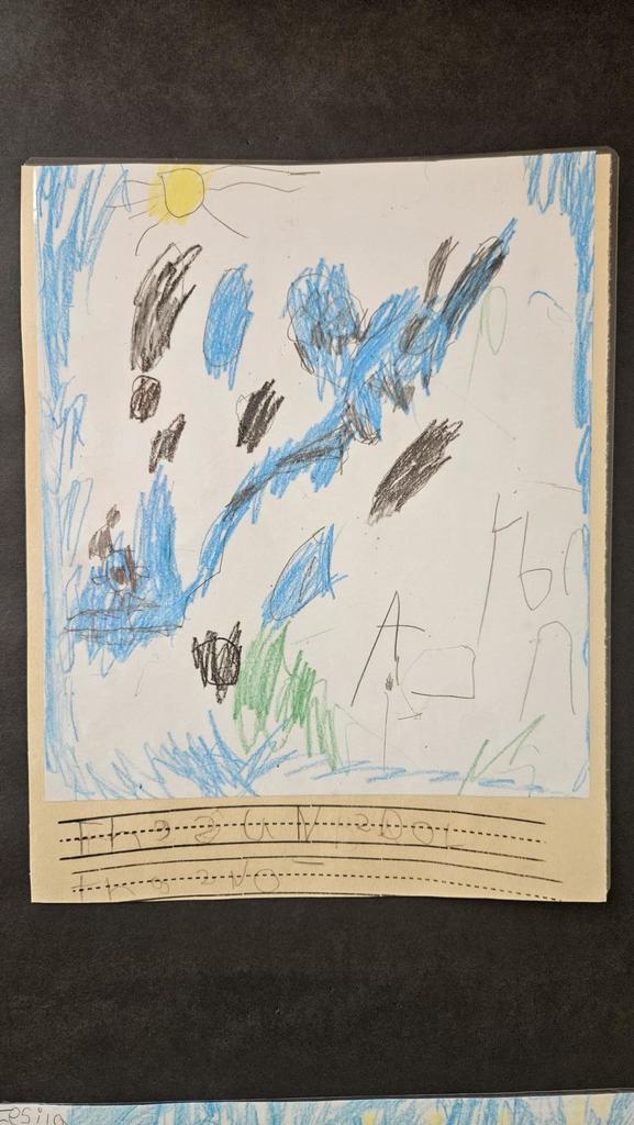 drawing from student