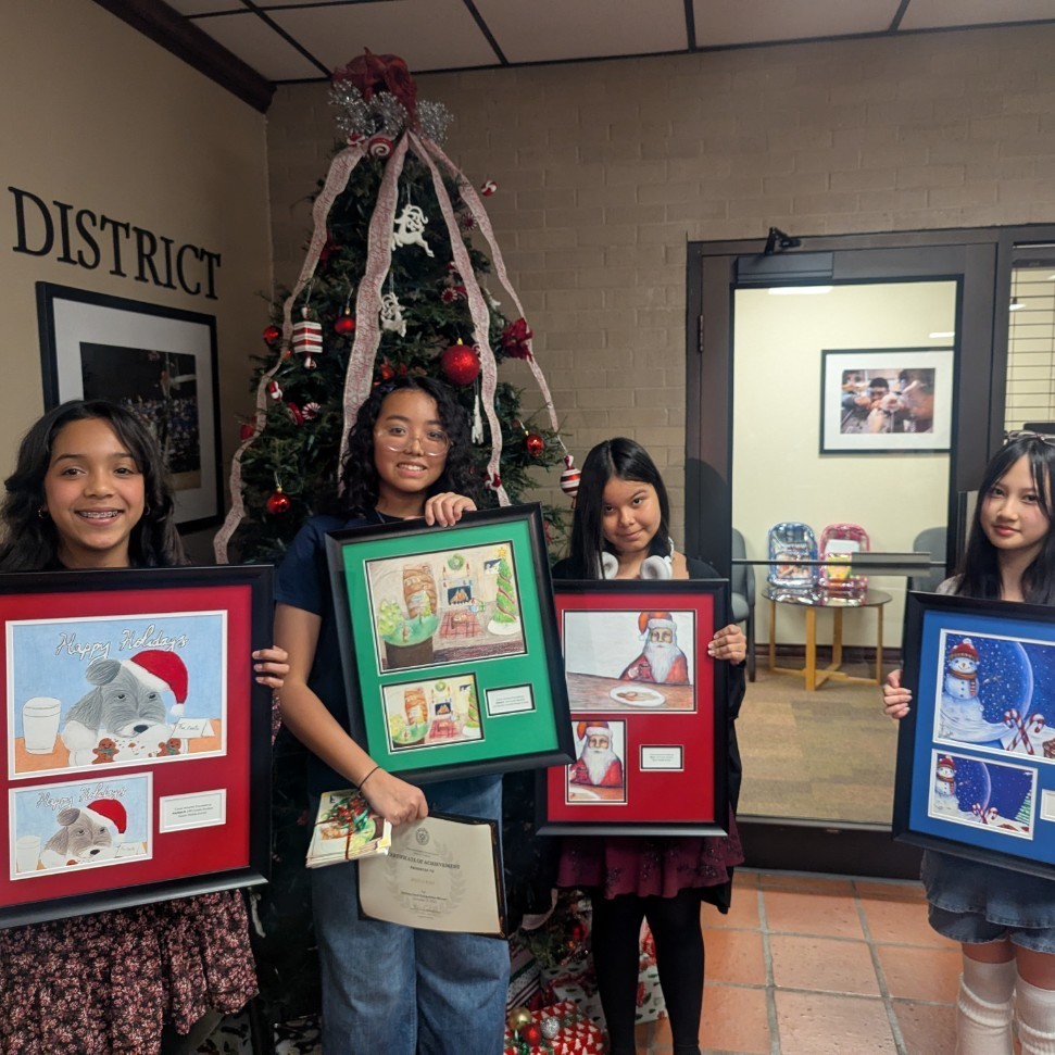 Holiday Card contest winners