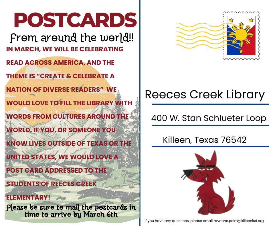 Post Card with writing