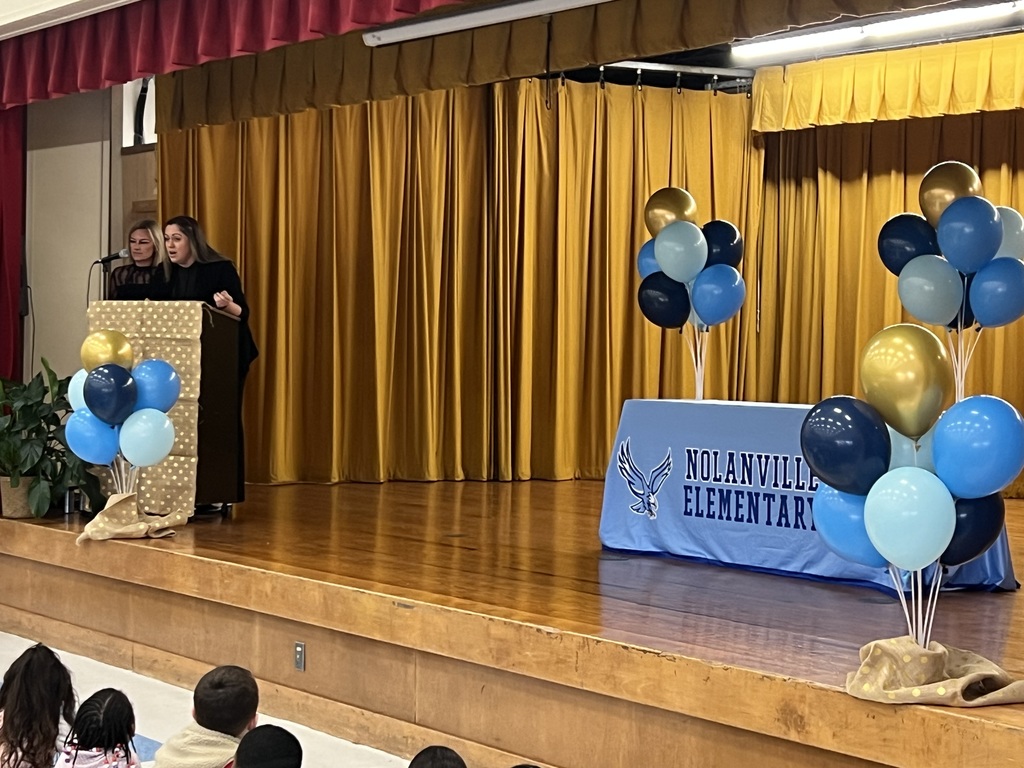 Counselors at the podium