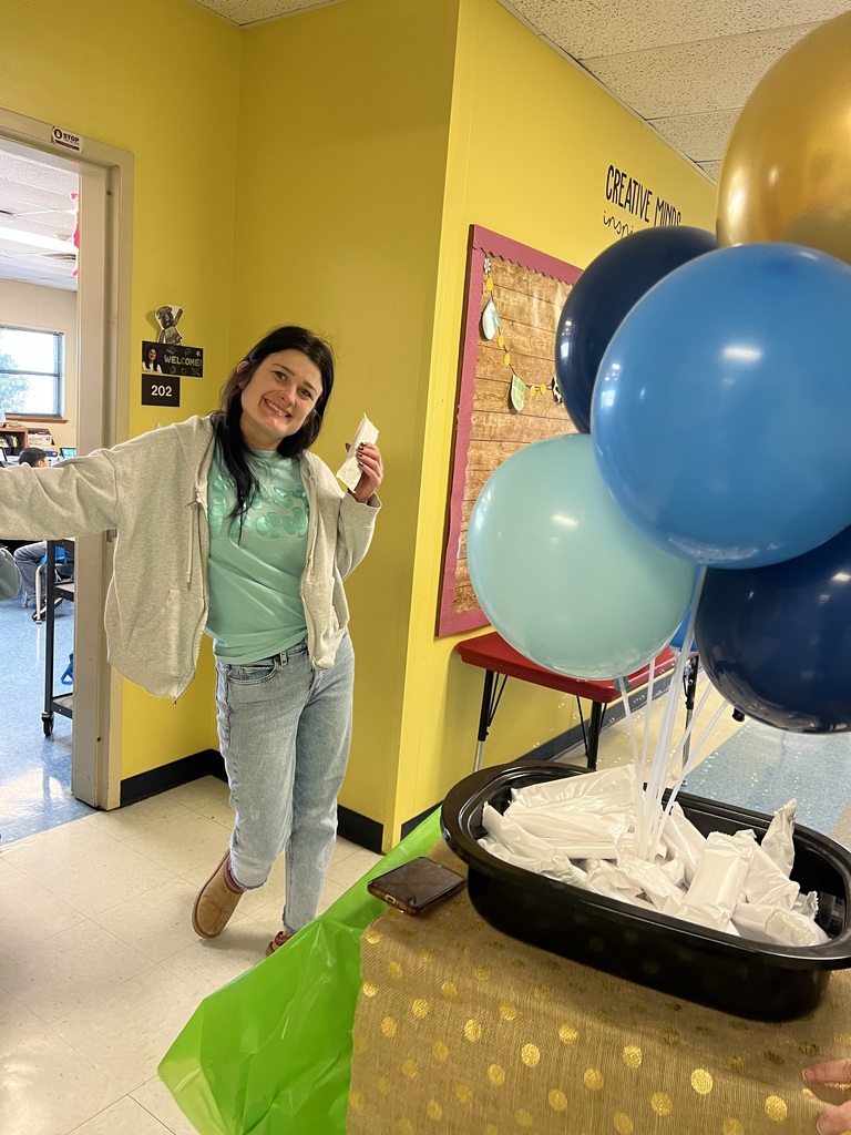 Teacher enjoying icecream bar.