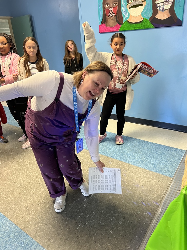 Teacher enjoying icecream bar.