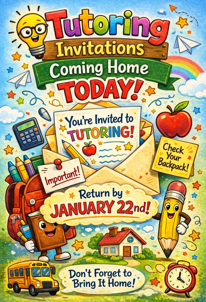 Tutoring flyer