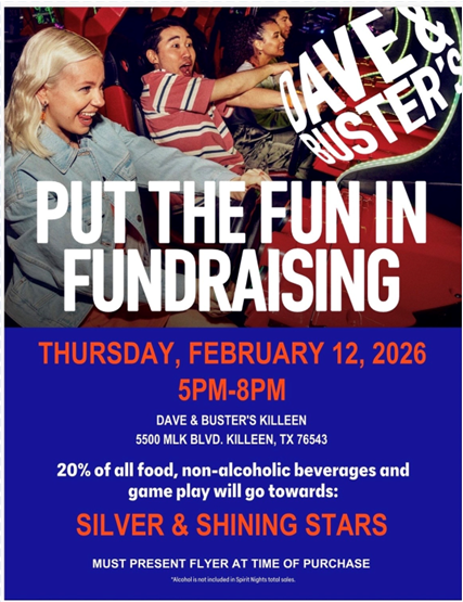 Silver & Shining Stars Fundraiser 