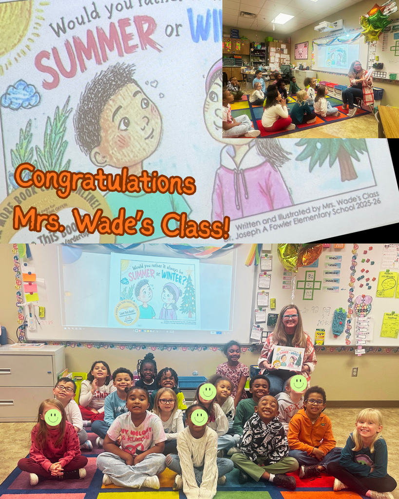 students smiling, teacher reading to students