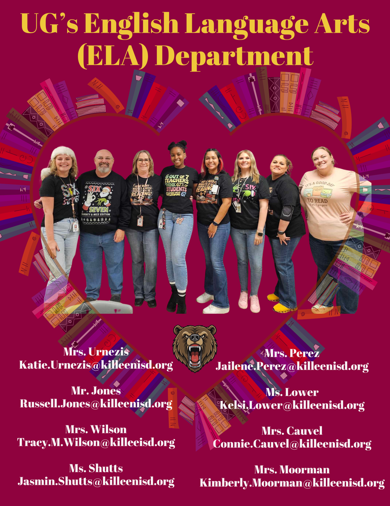 Our fabulous ELA UG Team!