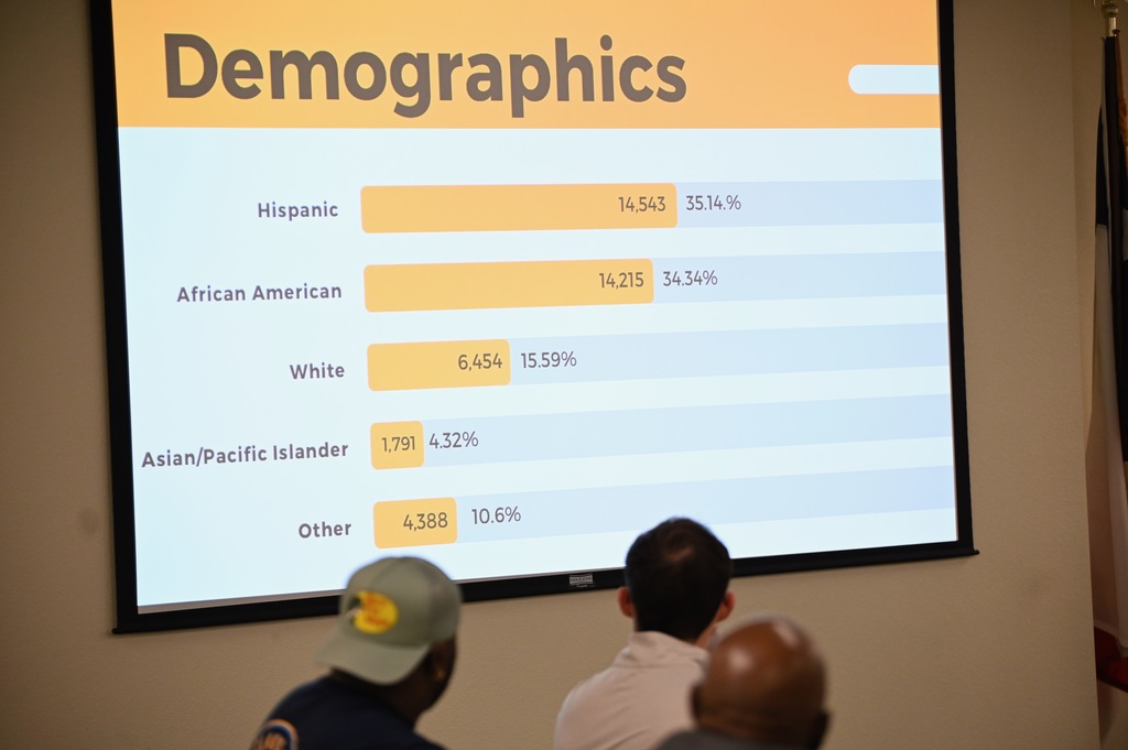 Superintendent meeting with pastors