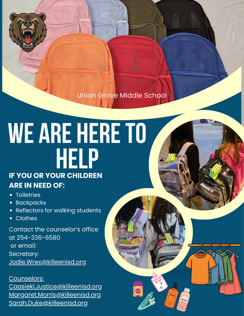 Counselors can help!