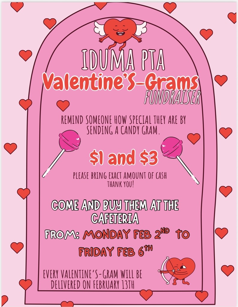 Valentine gram flyer
