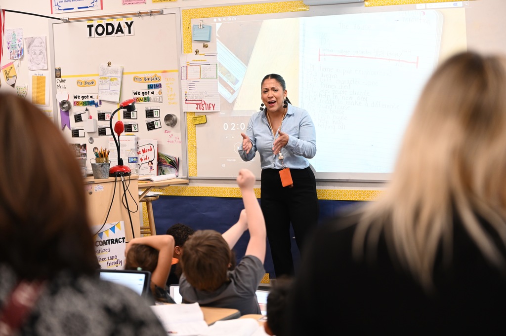 Literacy grant site visit