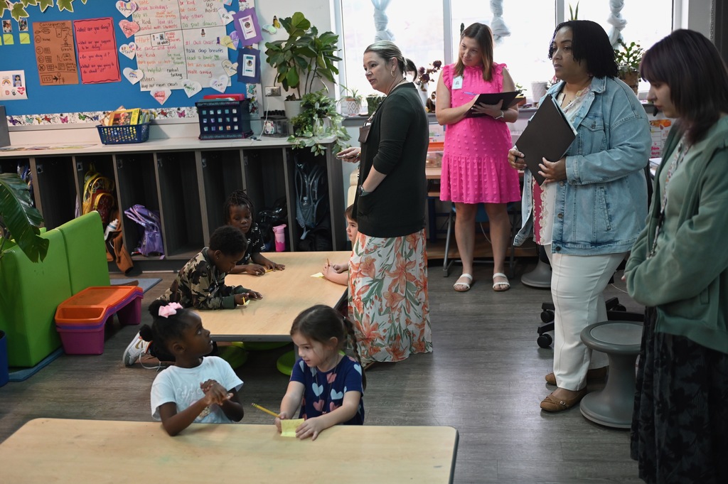 Literacy grant site visit